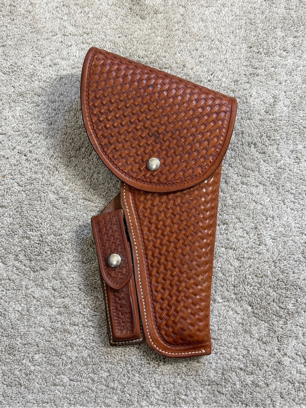 The George Lawrencs Co Portland Viking Leather Gun Holster 14B 631
